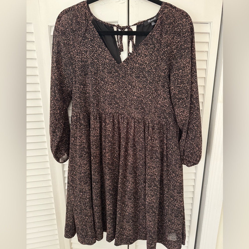 Madewell dress - animal print